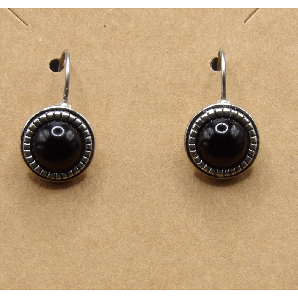 Women's Black Earrings